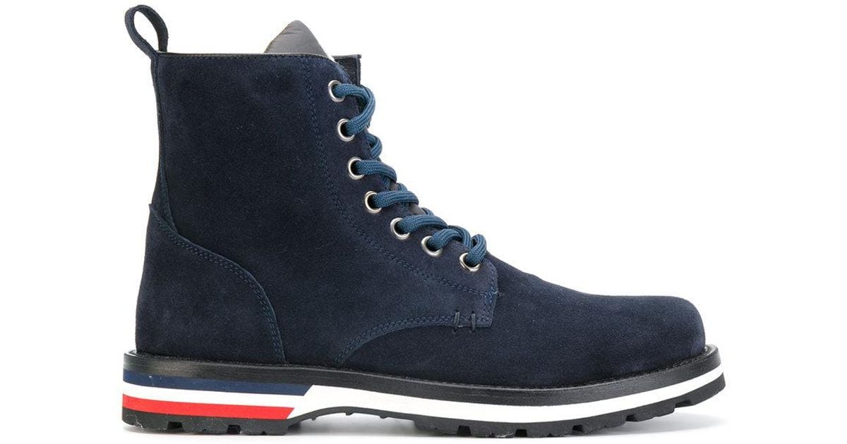 Moncler Suede New Vancouver Boots in 