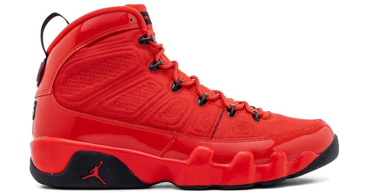 retro 9 chili red