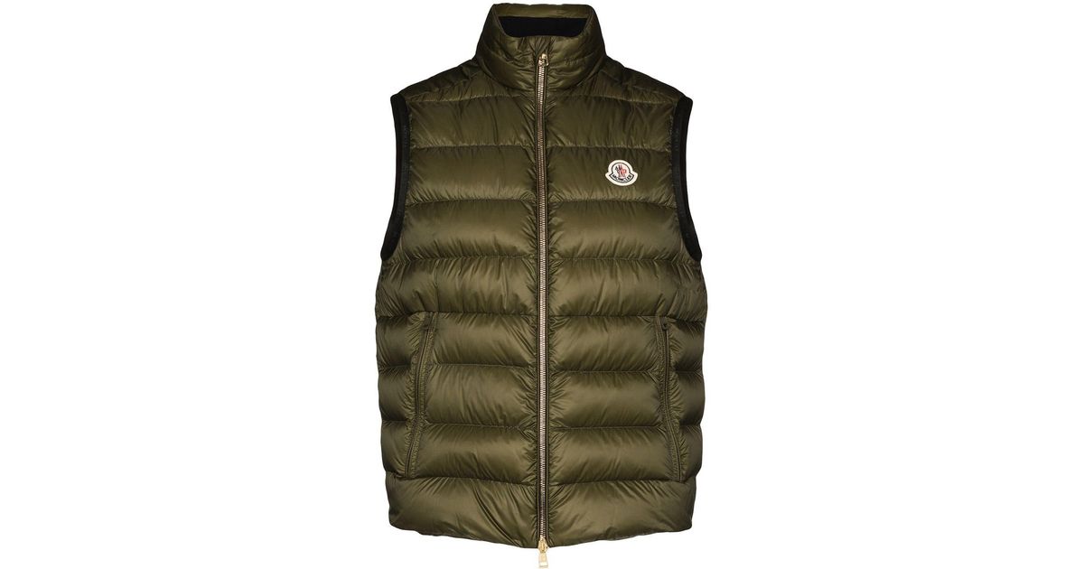 Moncler Bodywarmer in het Groen voor heren Lyst NL