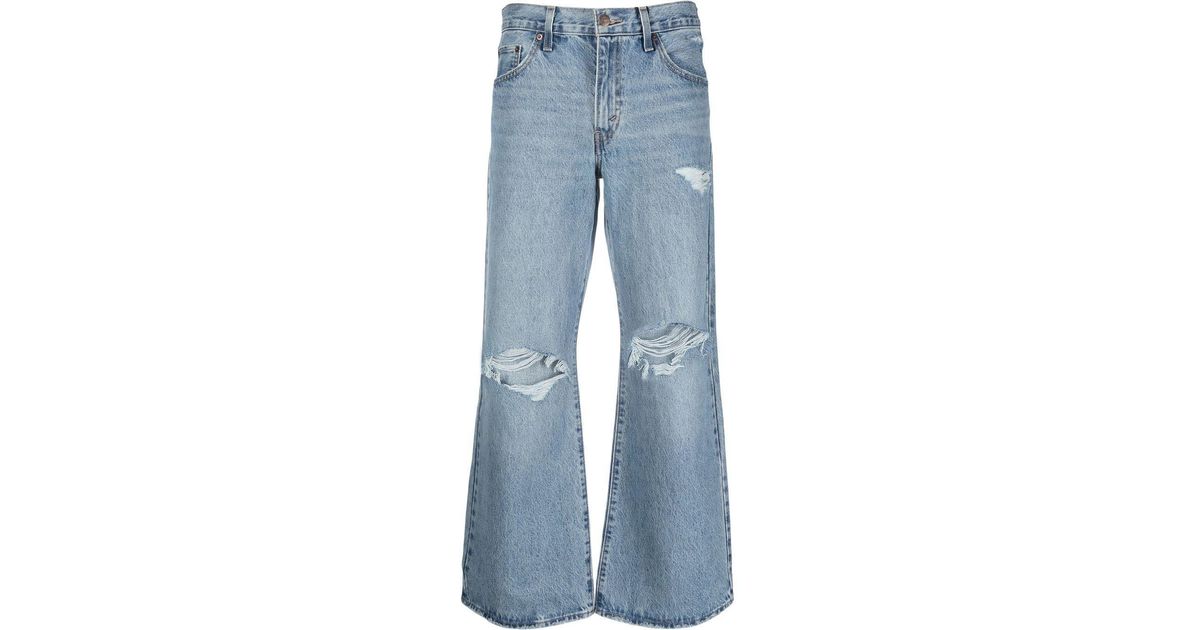 Levi's Baggy Bootcut Jeans in Blue | Lyst Canada