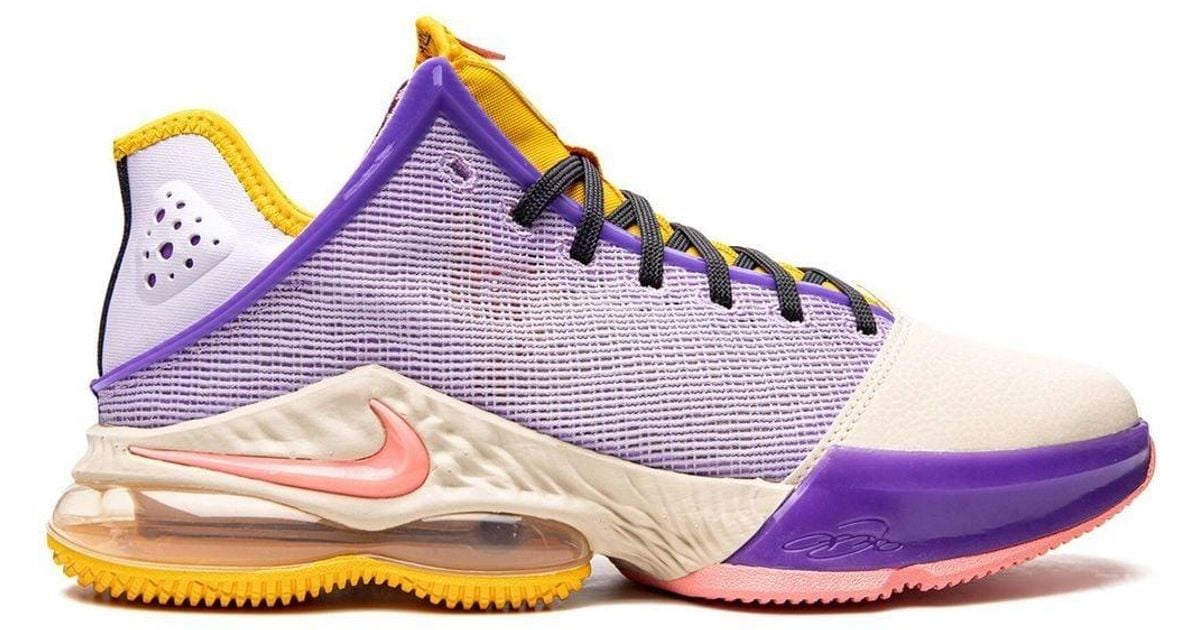 Nike Lebron Xix Low Sneakers in Purple for Men Lyst