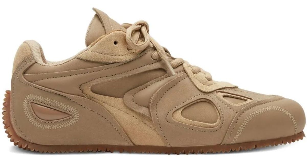 Axel Arigato Slow Runner Cutout Sneakers in Brown | Lyst