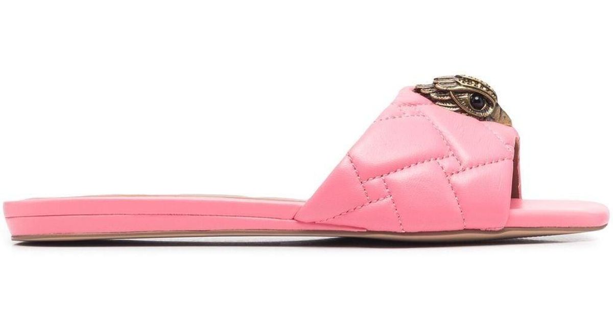 Kurt Geiger Kensington Slipon Sandals in Pink Lyst