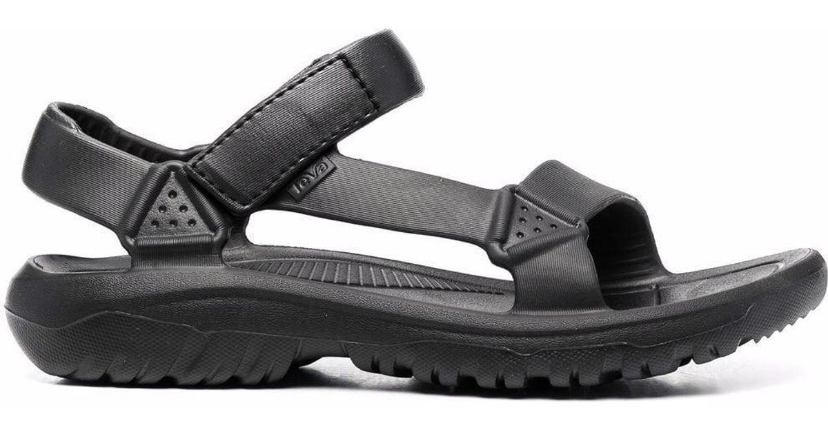 teva black hurricane drift sandals