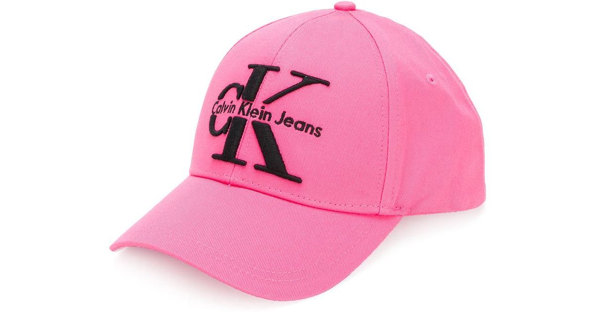 calvin klein pink hat