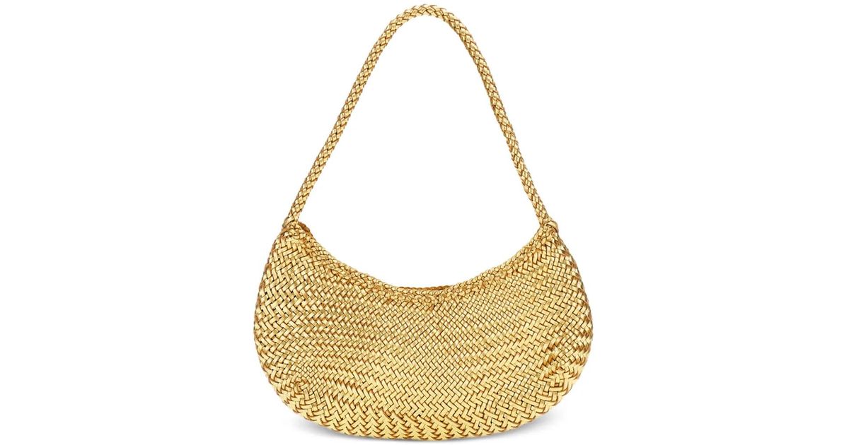 Dragon Diffusion Nova Luna Woven Tote Bag in Metallic | Lyst UK