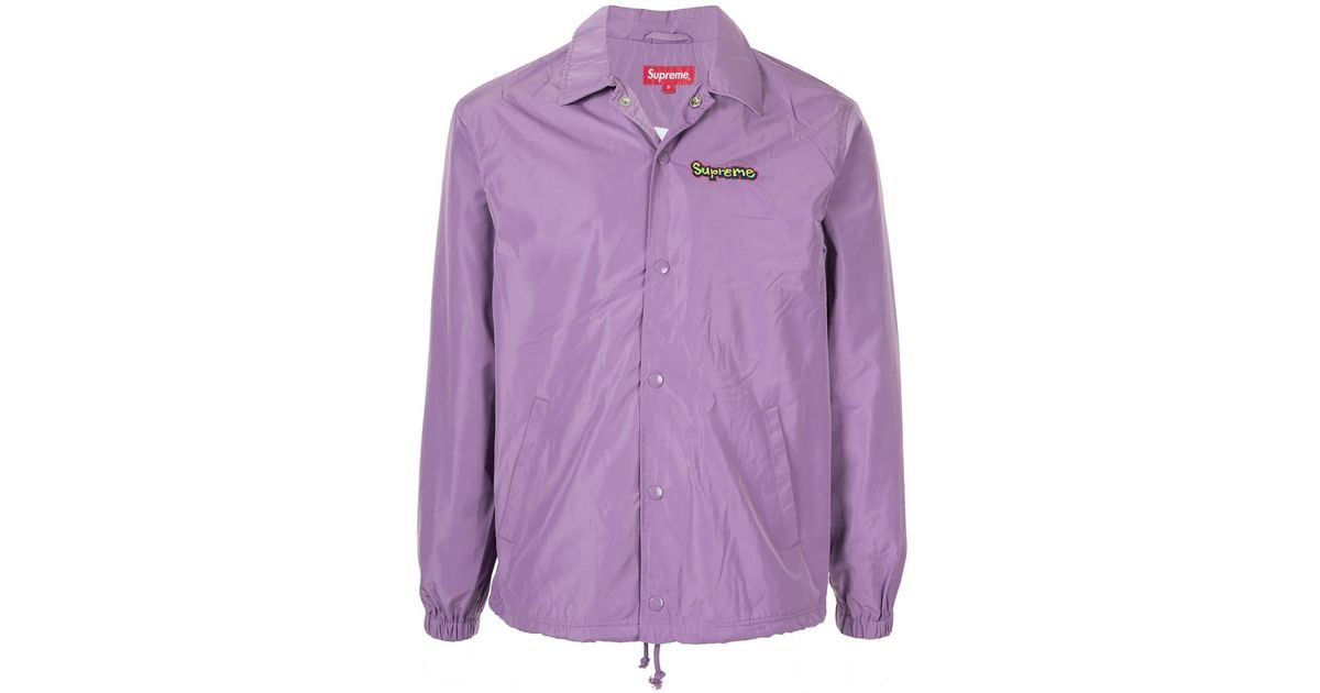 purple coaches jacket