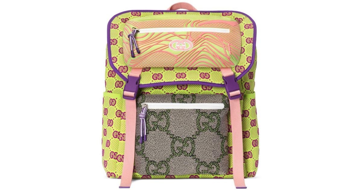 Gucci Kids GG Monogram Backpack - Farfetch