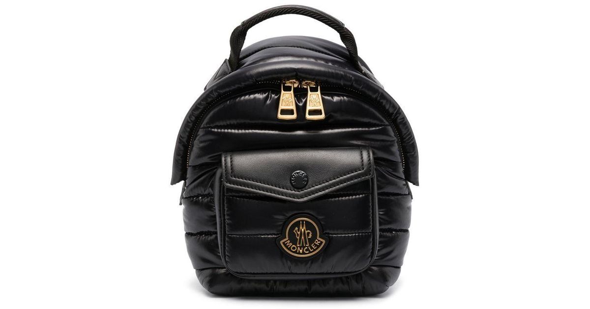 Moncler Mini Astro Quilted Rucksack in Black Lyst UK