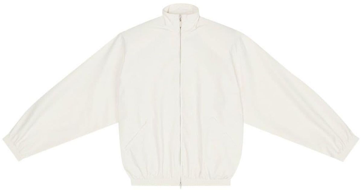 balenciaga windbreaker white
