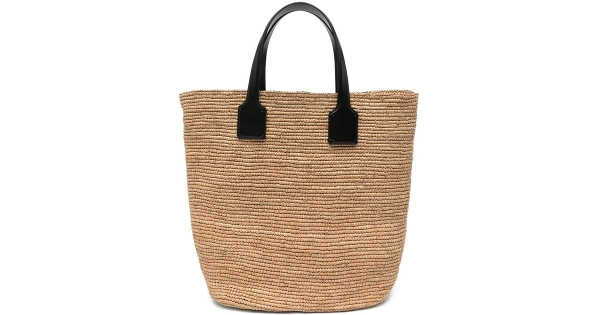 Dragon Diffusion Sacha Woven Tote Bag in Natural | Lyst UK