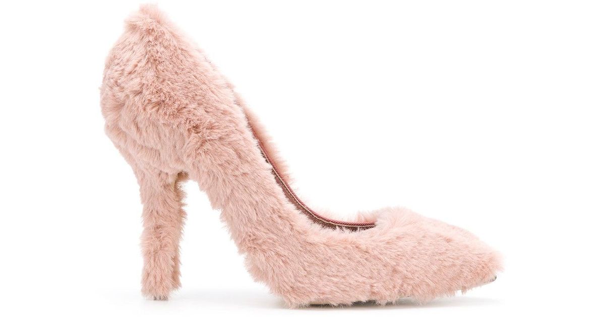 Dolce & Gabbana Spitze Devotion Heart Pumps in Pink Damen Schuhe Absätze Pumps 