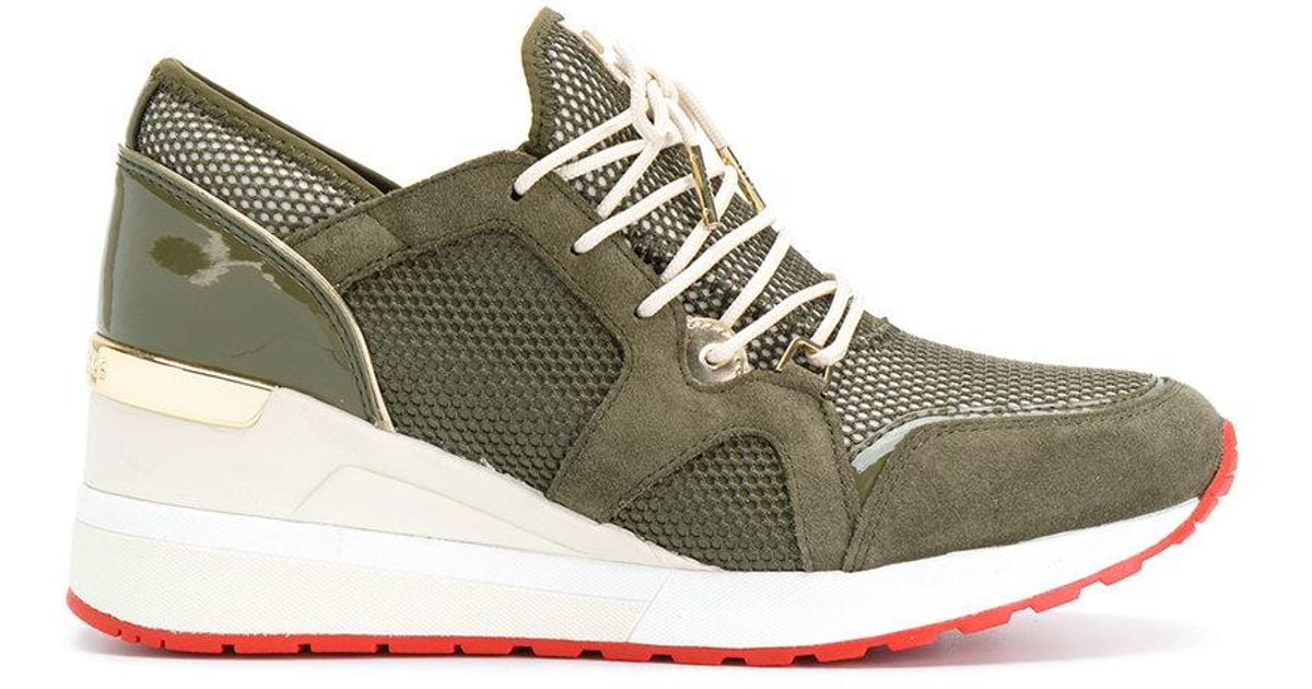 michael kors wedge sneakers