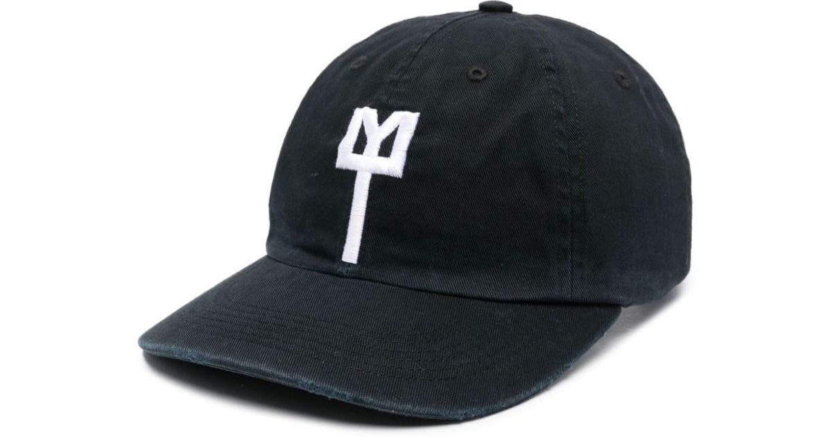 Liberal Youth Ministry Logo-embroidered Canvas Cap in Black | Lyst