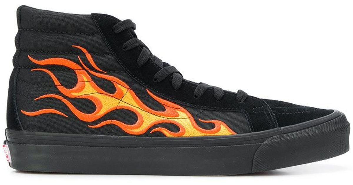 vans flame sk8-hi vans flame sk8-hi