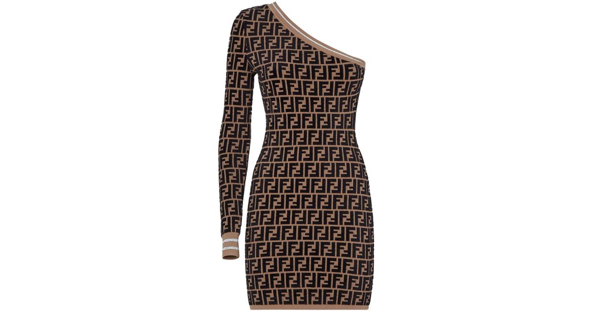 Fendi hot sale dress brown