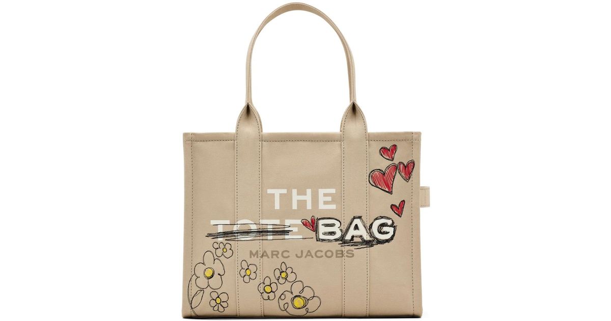 Marc Jacobs The Large Tote Bag in Natural | Lyst