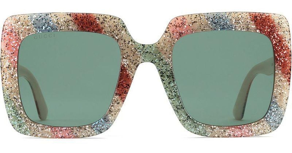 gucci glitter frames