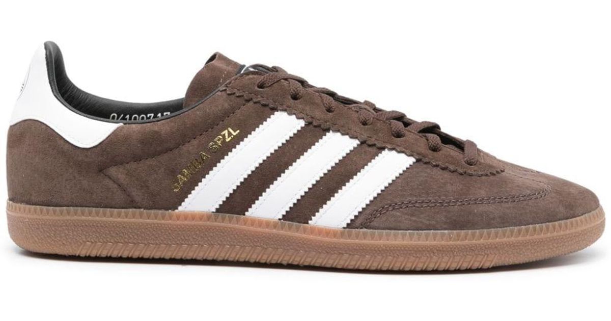 adidas Samba Deco Spzl Suede Sneakers in Brown for Men | Lyst Canada