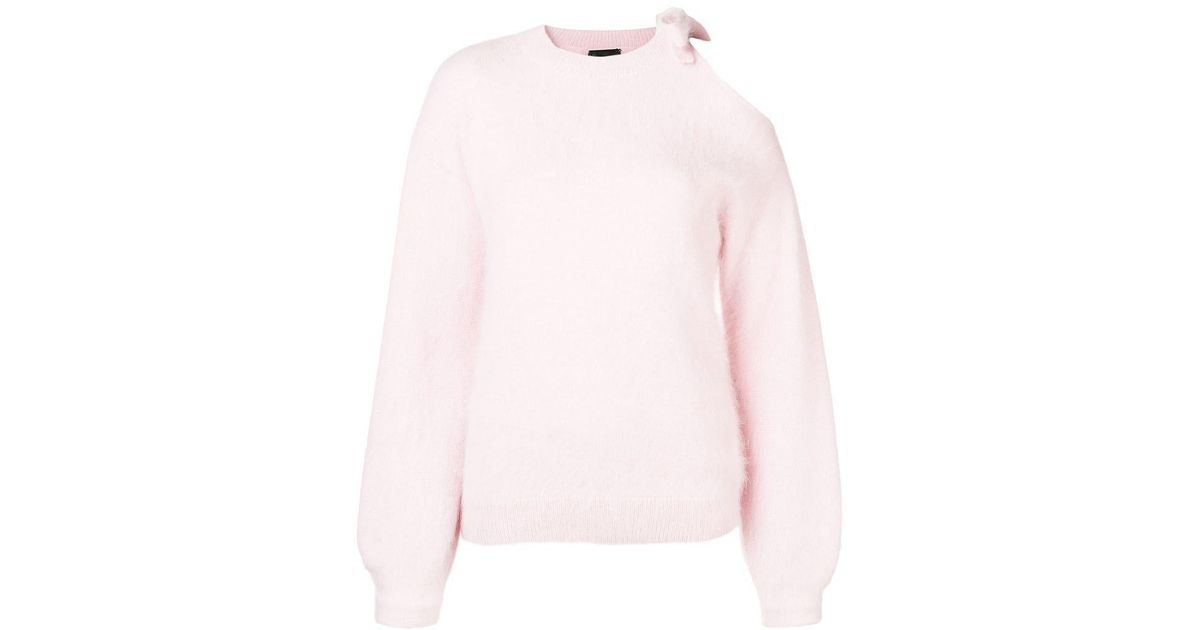 pink armani jumper