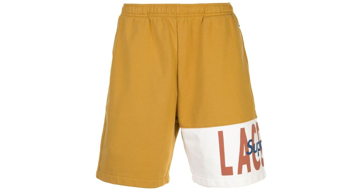 supreme lacoste shorts