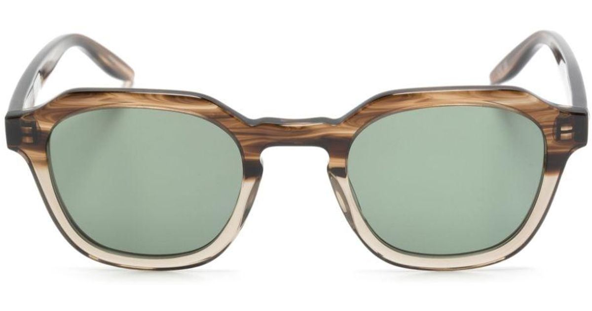 Barton Perreira Tucker Square-Frame Sunglasses in Green for Men | Lyst UK