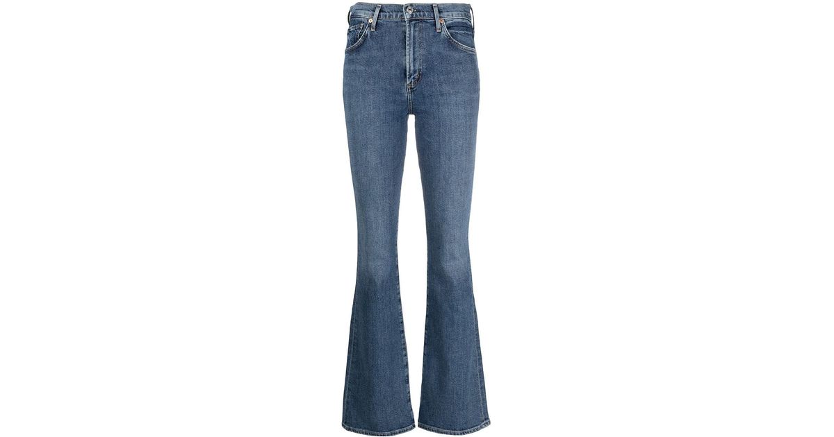 Citizens of Humanity Lilah High-rise Bootcut Jeans in Blue - Lyst