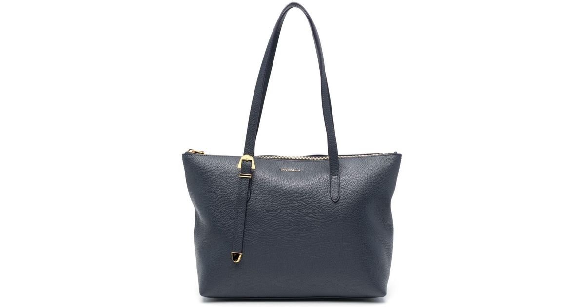 Coccinelle Gleen Long-handle Tote Bag in Blue | Lyst
