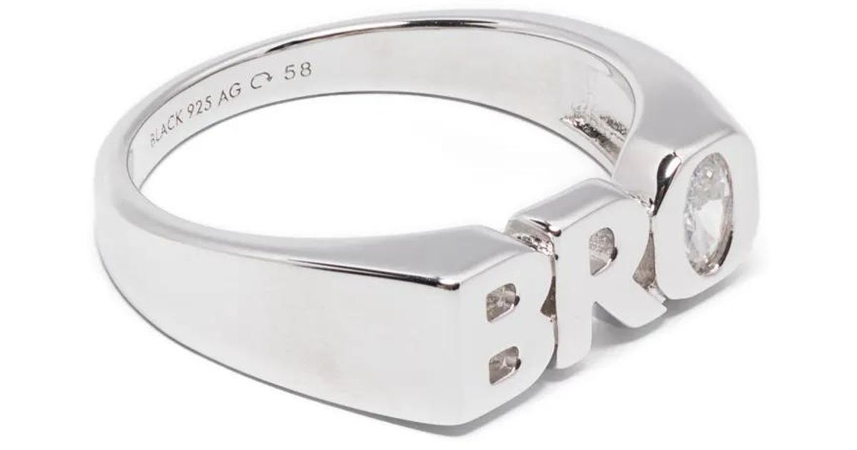 Maria Black Bro Royal Ring in White | Lyst