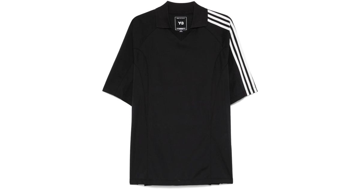 Y-3 Cut Line T-Shirt in Black | Lyst