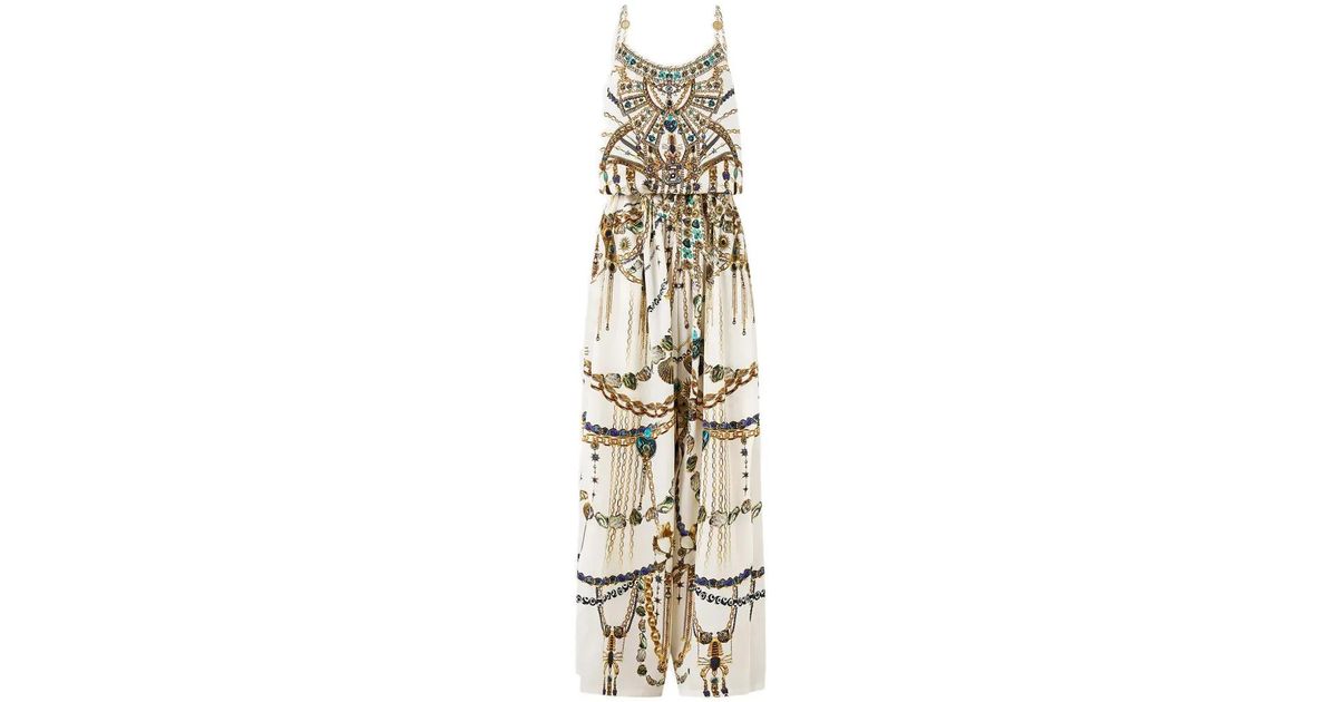 CAMILLA JUMPSUIT- WHITE