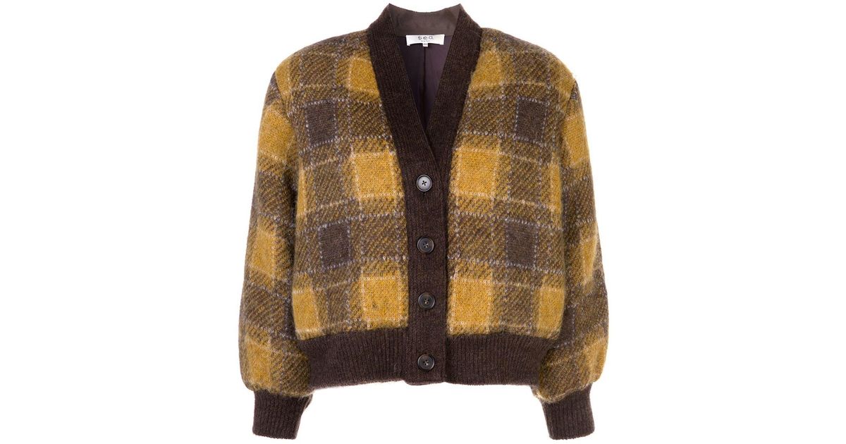 loretta panelled cardigan