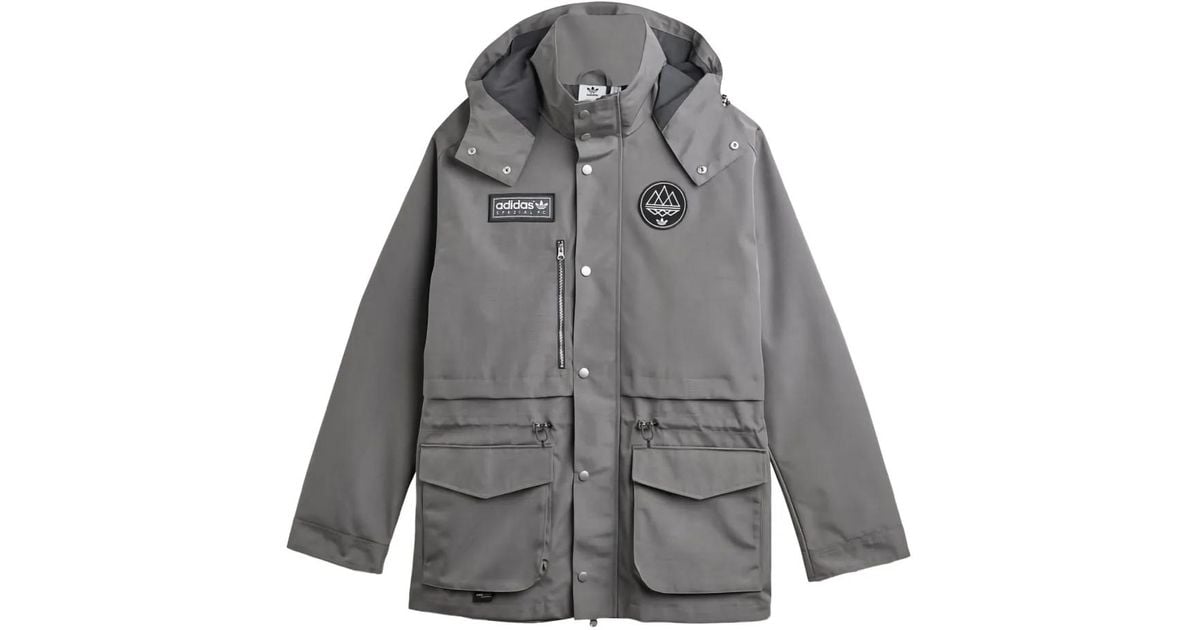  SPEZIAL パーカー　ジャケット　コート adidas Spezial F.C. Jacket in Gray for Men | Lyst