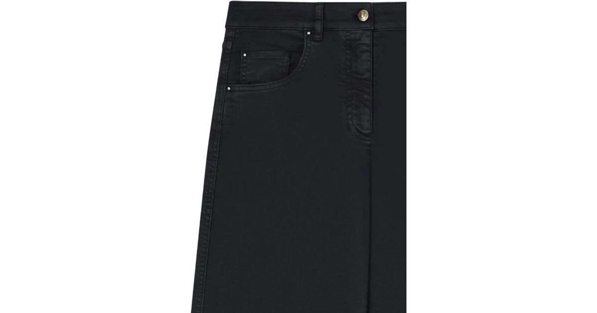 Giorgio Armani Five-Pocket Jeans in Black | Lyst UK