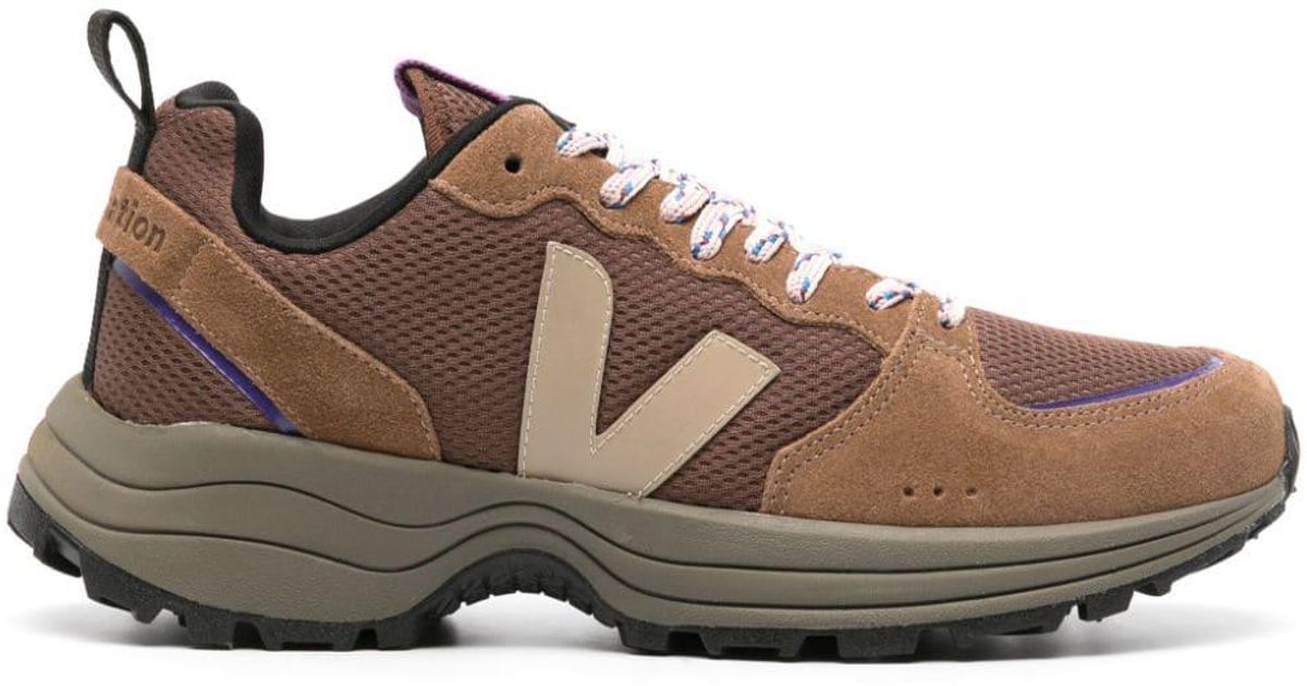 Veja X Reformation Venturi Panelled Sneakers in Brown for Men | Lyst