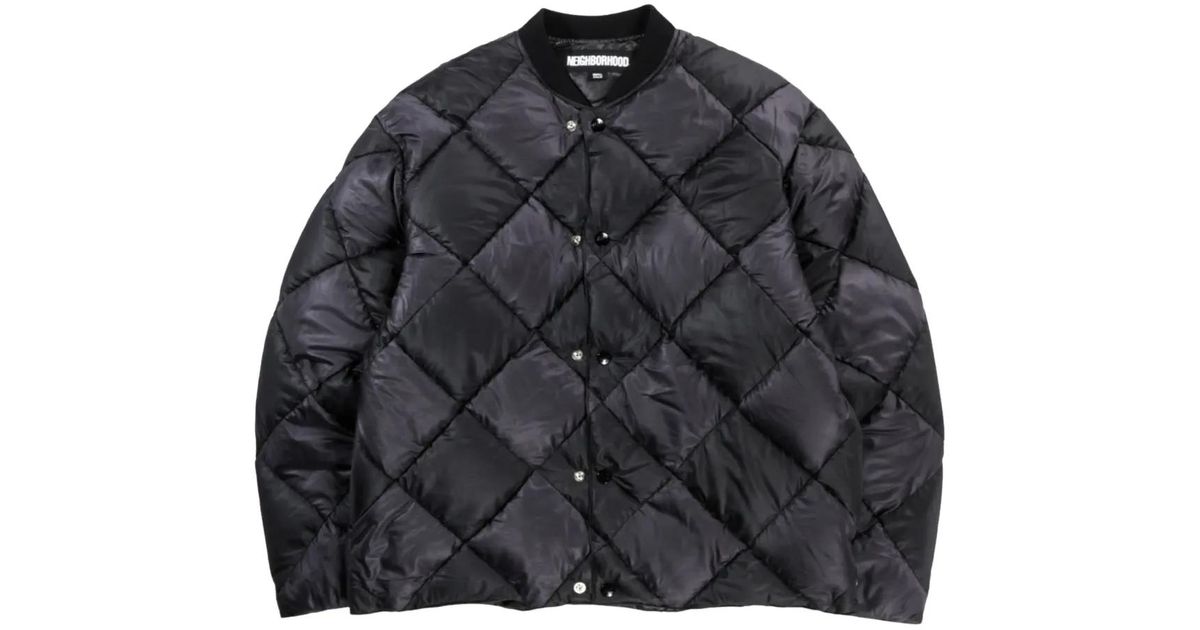 ジャケット・アウター neighborhood Checker down 16aw NEIGHBORHOOD CHECKER DOWN JACKET GRAY | TODAY CLOTHING