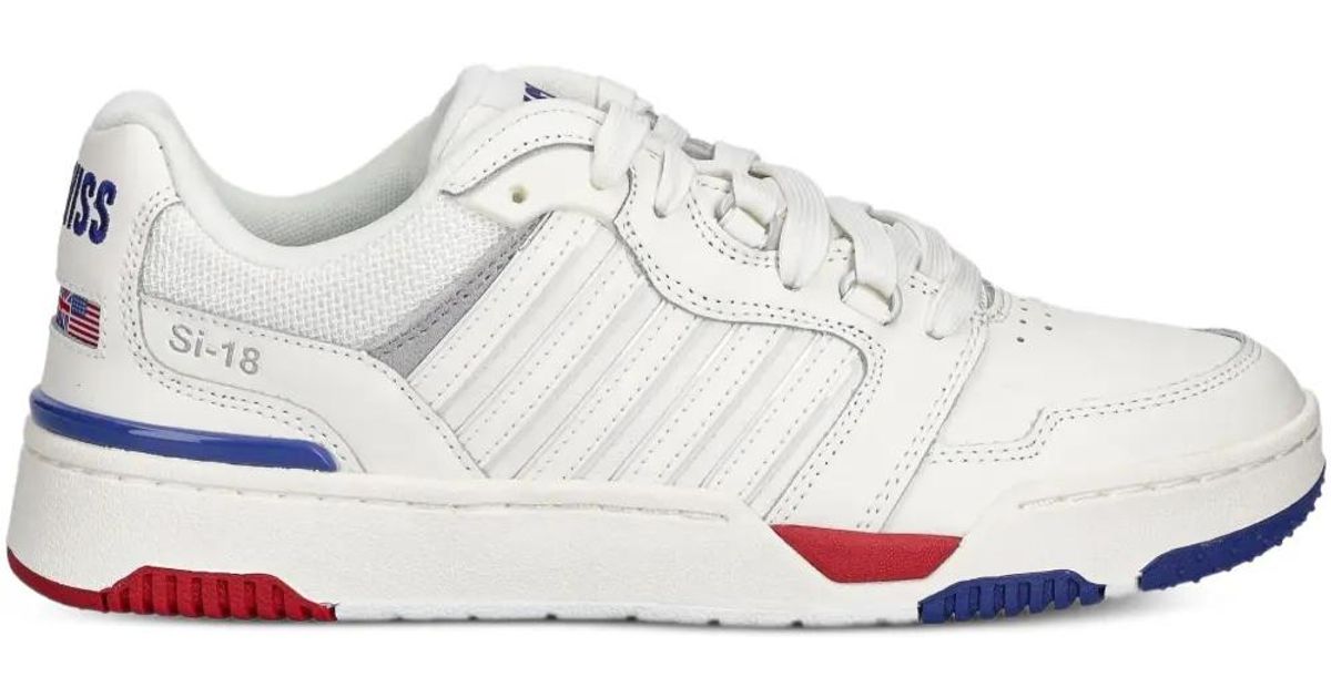 K-swiss Si-18 Rival Sneakers in White for Men | Lyst