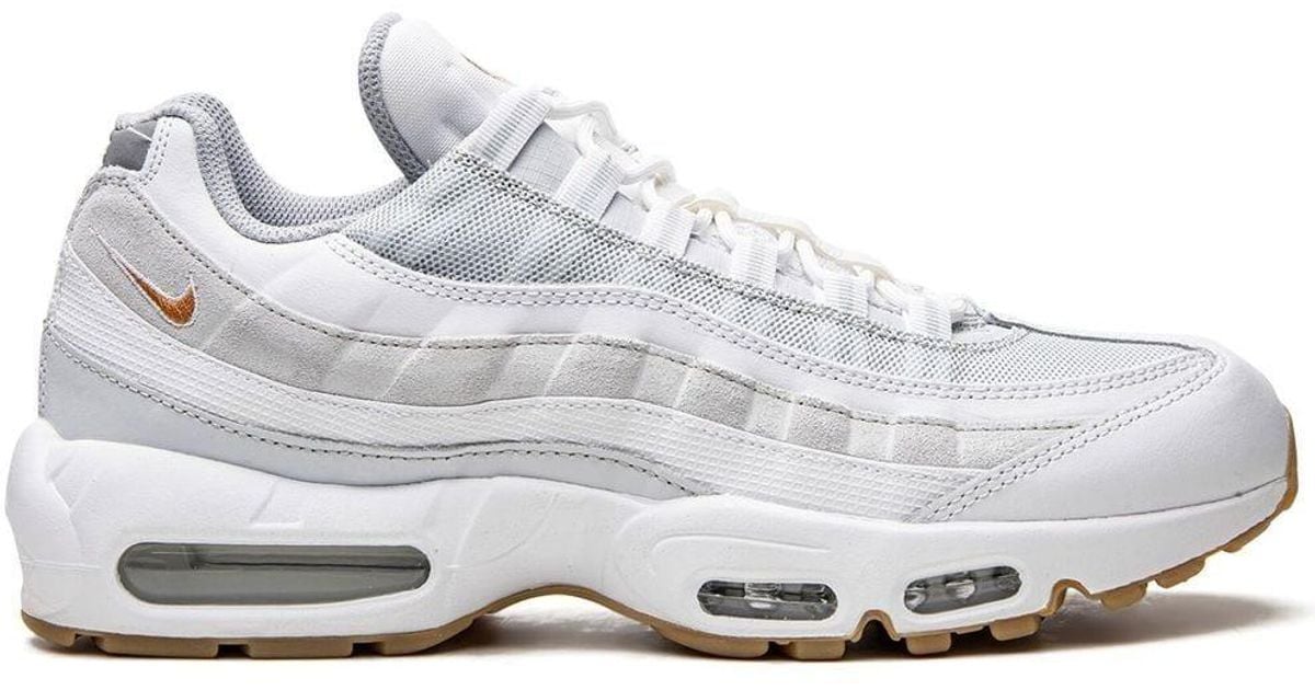 Nike Air Max 95 Low-top Sneakers in White for Men | Lyst