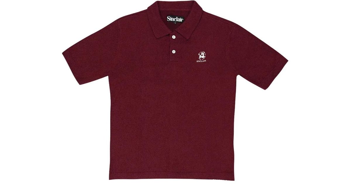 Sinclair Logo-Embroidered Polo Shirt for Men | Lyst UK