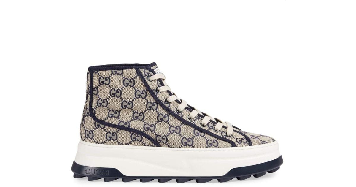 High top 2024 gucci trainers