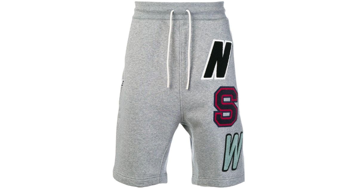 Nike Nsw Sportswear Fleece Shorts in Grey (Gray) for Men | Lyst