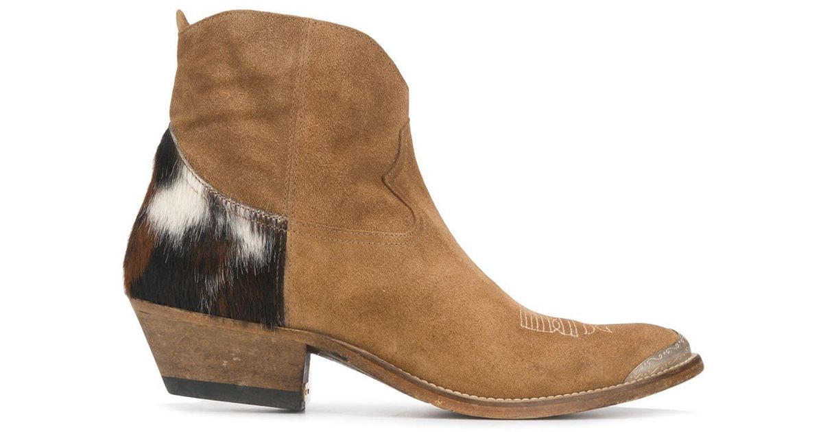 Golden Goose Deluxe Brand Goose Young Boots in Brown - Lyst