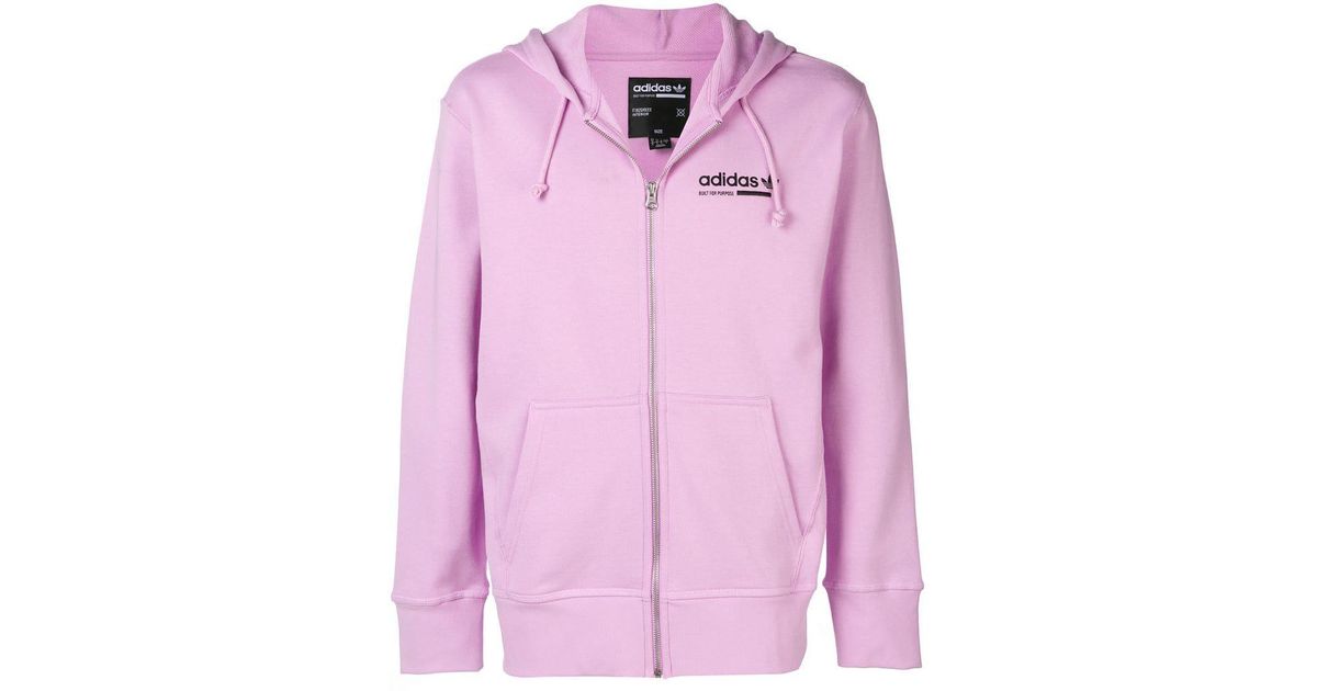 adidas kaval hoodie pink