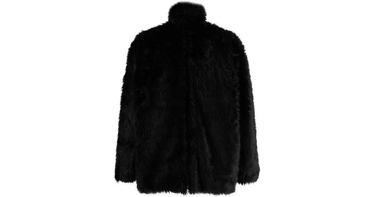 balenciaga jacket fur