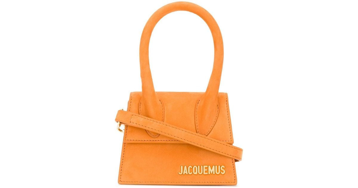 Jacquemus Leather 193ba01193 in Orange - Lyst