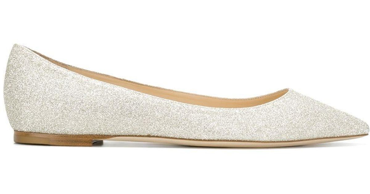 jimmy choo romy flats