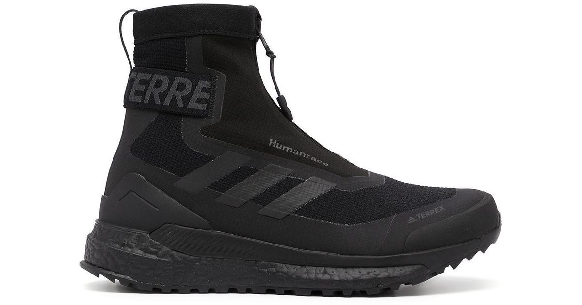 adidas Leather X Pharrell Williams Terrex Free Hiker Cold.rdy Hiking Shoes  in Black | Lyst