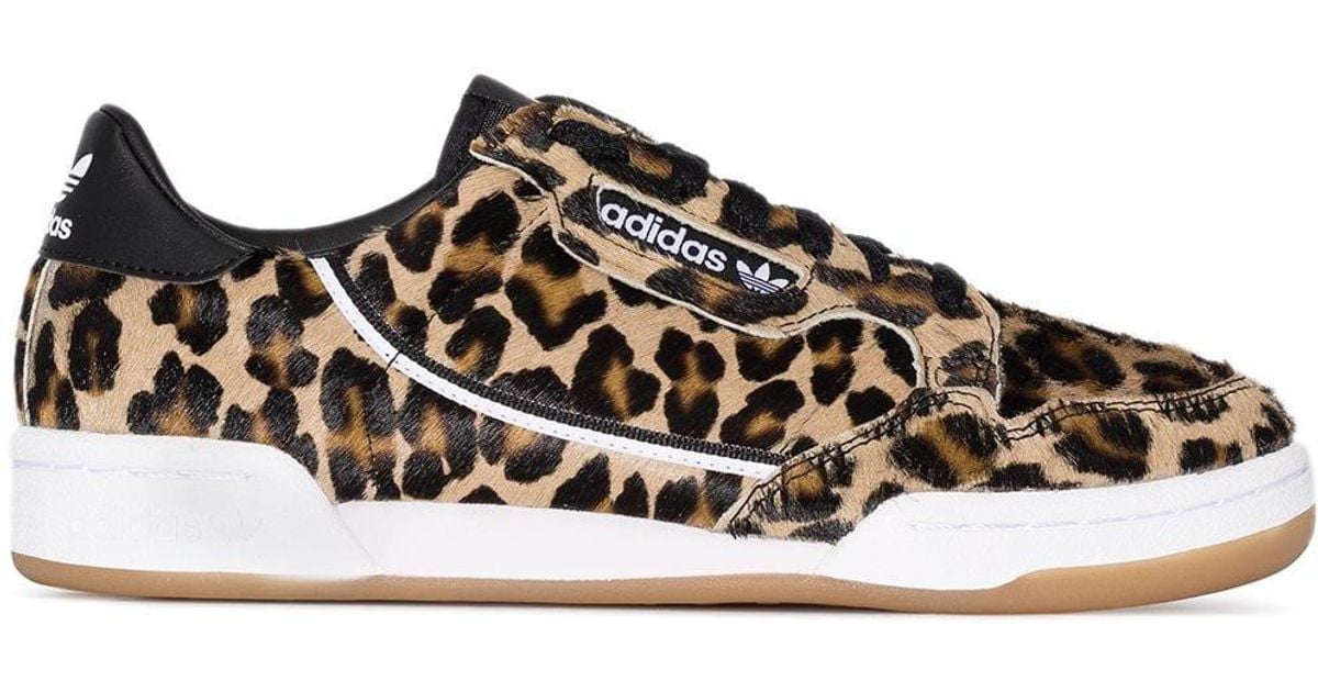 Adidas Multicolor Continental Leopard Print Low-top Sneakers Adidas Multicolor Continental Leopard Print Low-top Sneakers