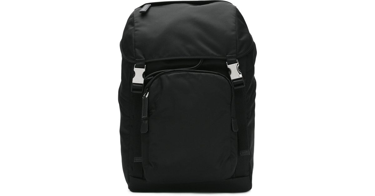 double buckle backpack