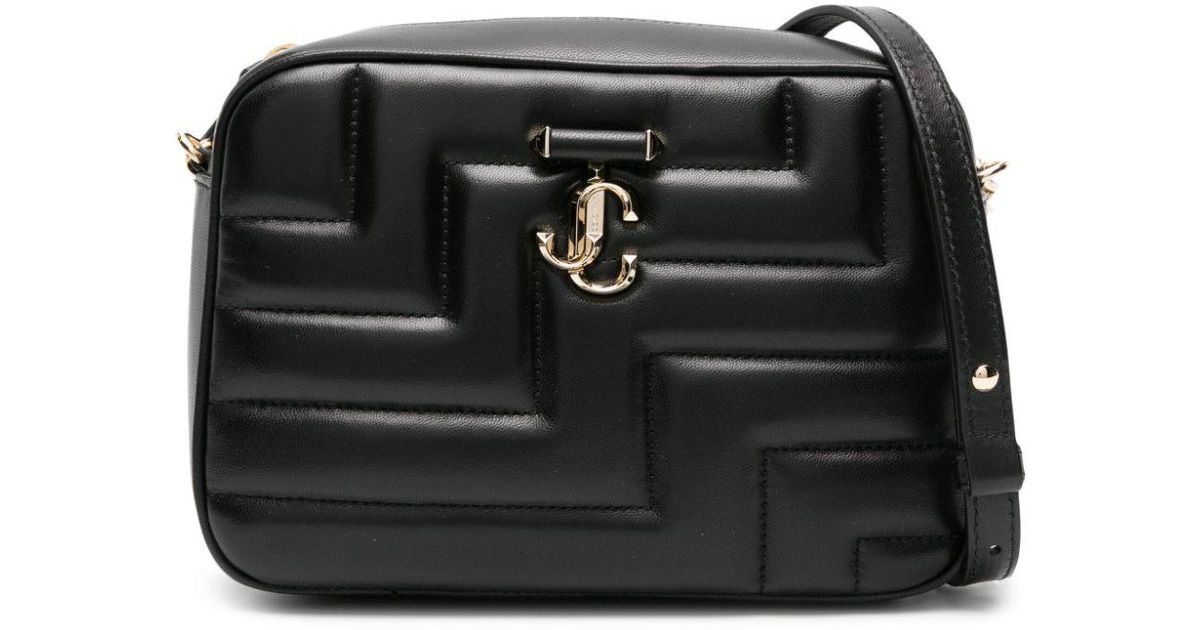 Jimmy Choo Avenue M Camera Bag in Black | Lyst UK